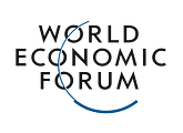 World Economic Forum - black and blue